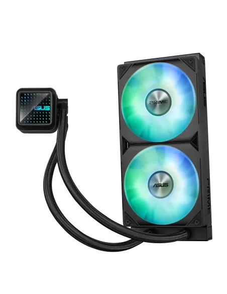 ASUS Prime LC 240 ARGB Carcasa del ordenador Sistema de refrigeración líquida todo en uno 12 cm Negro