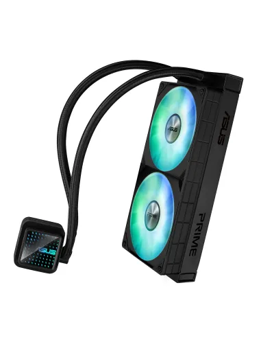ASUS Prime LC 240 ARGB Carcasa del ordenador Sistema de refrigeración líquida todo en uno 12 cm Negro