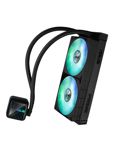 ASUS Prime LC 240 ARGB Carcasa del ordenador Sistema de refrigeración líquida todo en uno 12 cm Negro