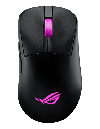 ASUS ROG Keris II Origin BLK ratón Juego mano derecha RF Wireless + Bluetooth + USB Type-A Óptico 42000 DPI
