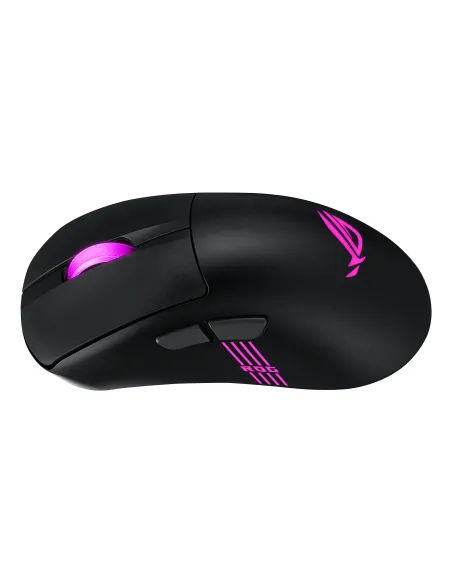 ASUS ROG Keris II Origin BLK ratón Juego mano derecha RF Wireless + Bluetooth + USB Type-A Óptico 42000 DPI