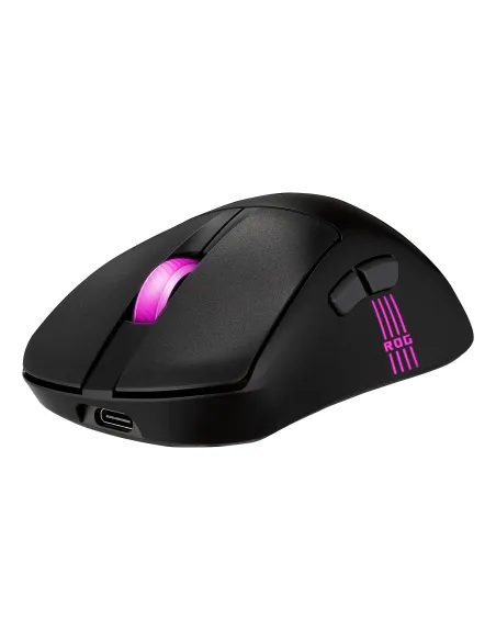 ASUS ROG Keris II Origin BLK ratón Juego mano derecha RF Wireless + Bluetooth + USB Type-A Óptico 42000 DPI