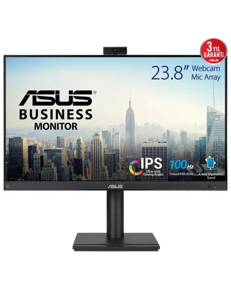 ASUS BE249QFK pantalla para PC 60,5 cm (23.8") 1920 x 1080 Pixeles Full HD LCD Negro
