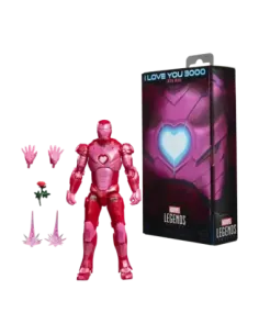Figura hasbro marvel legends series i love you boo iron man