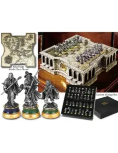 Replica ajedrez the noble collection el señor de los anillos  edicion limitada deluxe