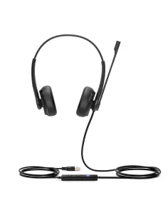 Yealink UH34 Dual Teams Auriculares Alámbrico Diadema Oficina Centro de llamadas USB tipo A Negro
