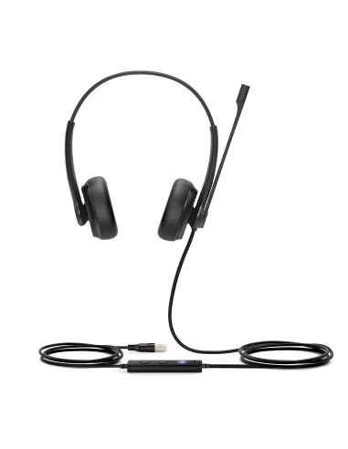 Yealink UH34 Dual Teams Auriculares Alámbrico Diadema Oficina Centro de llamadas USB tipo A Negro