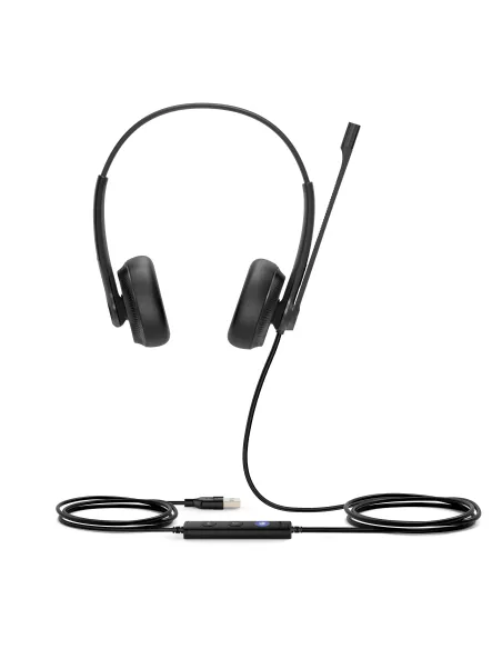 Yealink UH34 Dual Teams Auriculares Alámbrico Diadema Oficina Centro de llamadas USB tipo A Negro