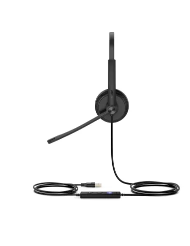 Yealink UH34 Dual Teams Auriculares Alámbrico Diadema Oficina Centro de llamadas USB tipo A Negro