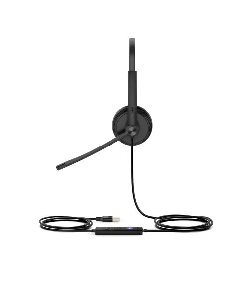 Yealink UH34 Dual Teams Auriculares Alámbrico Diadema Oficina Centro de llamadas USB tipo A Negro