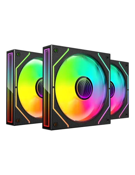 Mars Gaming MF3DPROKIT sistema de refrigeración para ordenador Carcasa del ordenador Ventilador 12 cm Negro