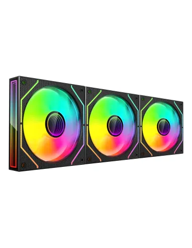 Mars Gaming MF3DPROKIT sistema de refrigeración para ordenador Carcasa del ordenador Ventilador 12 cm Negro