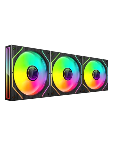 Mars Gaming MF3DPROKIT sistema de refrigeración para ordenador Carcasa del ordenador Ventilador 12 cm Negro