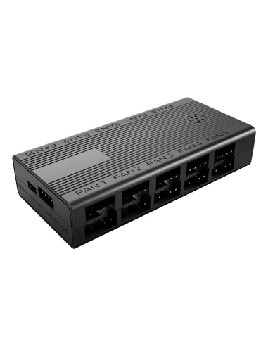 Mars Gaming MF3DPROKIT sistema de refrigeración para ordenador Carcasa del ordenador Ventilador 12 cm Negro