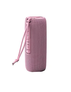 Altavoz bluetooth forever bs - 20 led color rosa