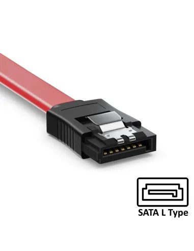 Ewent EC1510 cable de SATA 0,3 m SATA 7-pin Negro, Rojo