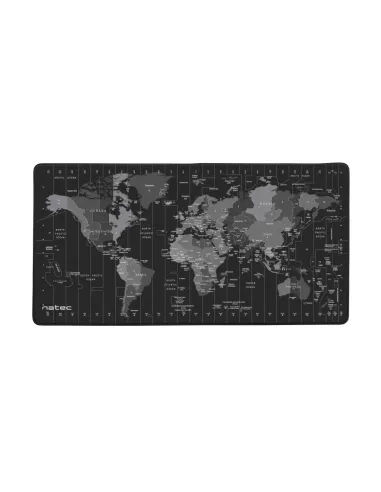 Alfombrilla natec time zone map maxi 800x400 mm raton