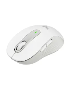 Logitech Signature M650 for Business, Ratón inalámbrico, Para manos pequeñas medianas, Logi Bolt, Bluetooth, SmartWheel, Blanco