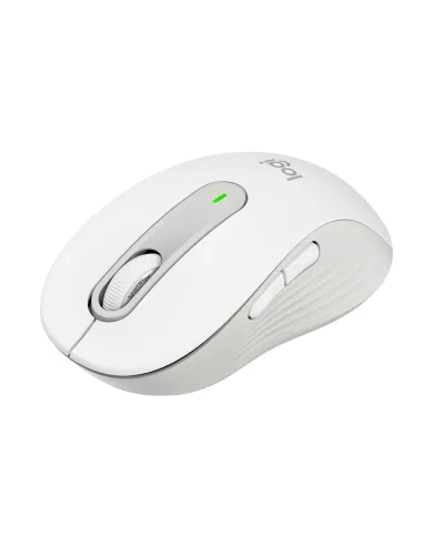 Logitech Signature M650 for Business, Ratón inalámbrico, Para manos pequeñas medianas, Logi Bolt, Bluetooth, SmartWheel, Blanco