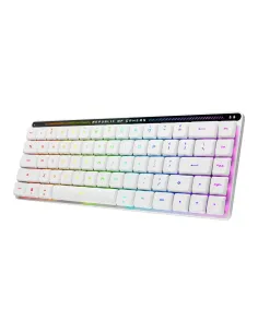 ASUS 90MP03EC-BKSA10 teclado Juego USB + RF Wireless + Bluetooth Blanco