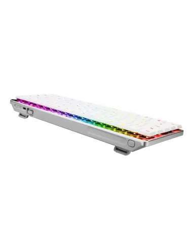 ASUS 90MP03EC-BKSA10 teclado Juego USB + RF Wireless + Bluetooth Blanco