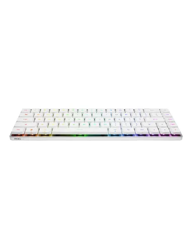 ASUS 90MP03EC-BKSA10 teclado Juego USB + RF Wireless + Bluetooth Blanco