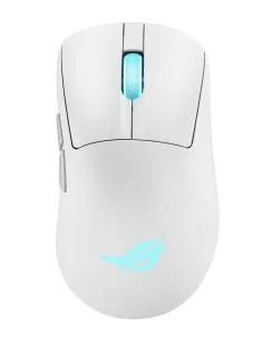 ASUS ROG Keris II Origin WHT ratón Juego mano derecha RF Wireless + Bluetooth + USB Type-A Óptico 42000 DPI