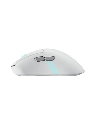 ASUS ROG Keris II Origin WHT ratón Juego mano derecha RF Wireless + Bluetooth + USB Type-A Óptico 42000 DPI