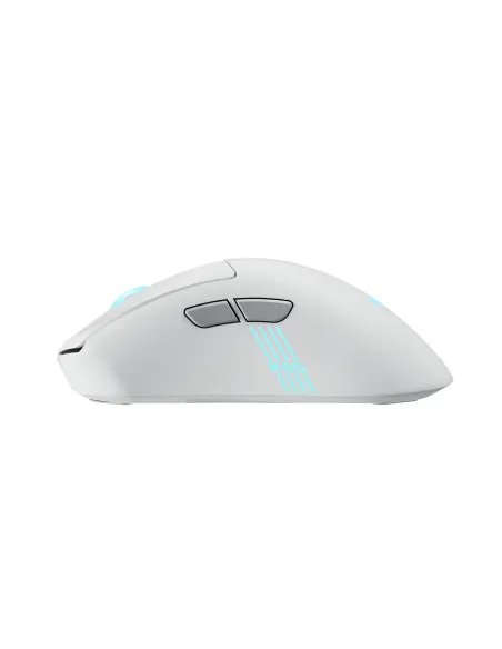 ASUS ROG Keris II Origin WHT ratón Juego mano derecha RF Wireless + Bluetooth + USB Type-A Óptico 42000 DPI