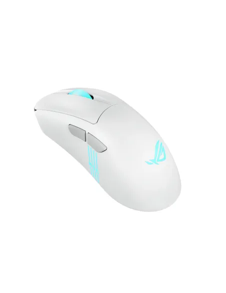 ASUS ROG Keris II Origin WHT ratón Juego mano derecha RF Wireless + Bluetooth + USB Type-A Óptico 42000 DPI