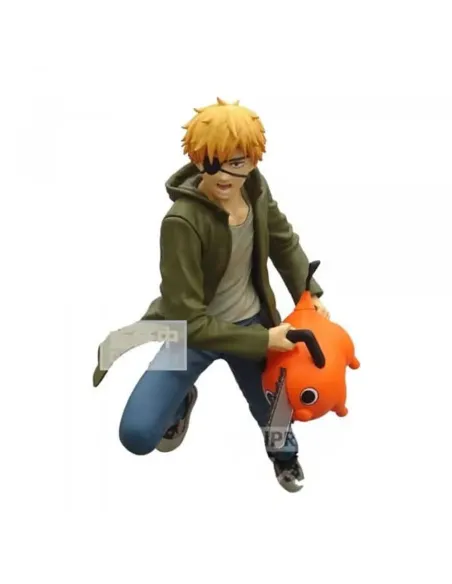Figura banpresto chainsaw man vibration stars chainsaw man denji y pochita 14cm