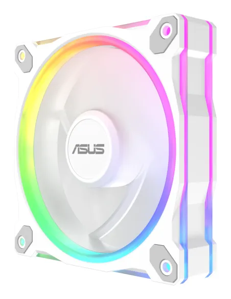 ASUS Prime MR120 Fan ARGB Reverse White 3in1 Carcasa del ordenador Ventilador 12 cm Blanco 3 pieza(s)