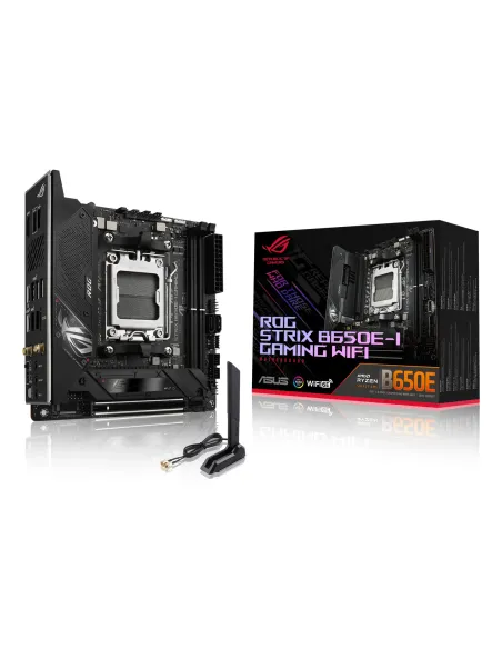 ASUS ROG STRIX B650E-I GAMING WIFI AMD B650 Zócalo AM5 mini ITX