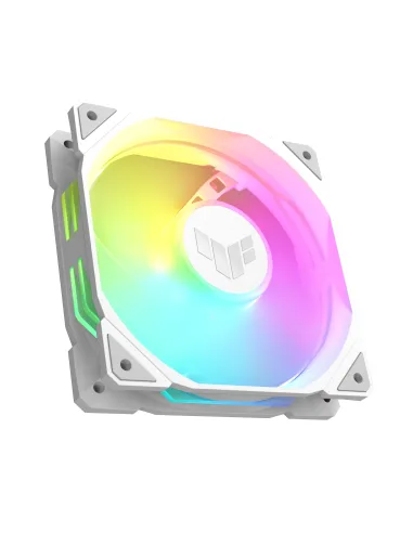ASUS TUF GAMING TR120 ARGB REVERSE 1-pack White Carcasa del ordenador Refrigerador de aire 12 cm Blanco