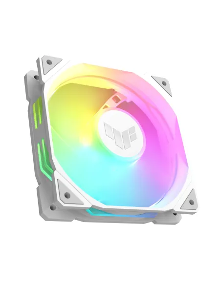 ASUS TUF GAMING TR120 ARGB REVERSE 1-pack White Carcasa del ordenador Refrigerador de aire 12 cm Blanco