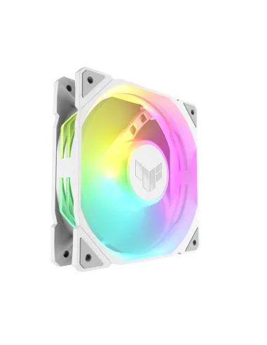 ASUS TUF GAMING TR120 ARGB REVERSE 1-pack White Carcasa del ordenador Refrigerador de aire 12 cm Blanco