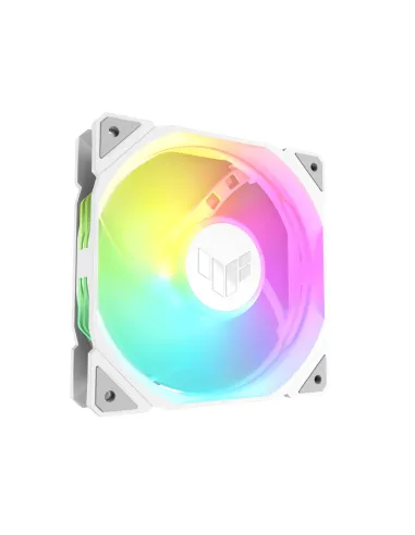ASUS TUF GAMING TR120 ARGB REVERSE 1-pack White Carcasa del ordenador Refrigerador de aire 12 cm Blanco