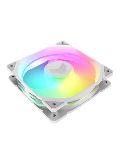 ASUS TUF GAMING TR120 ARGB REVERSE 1-pack White Carcasa del ordenador Refrigerador de aire 12 cm Blanco