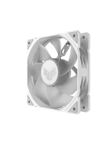 ASUS TUF GAMING TR120 ARGB REVERSE 1-pack White Carcasa del ordenador Refrigerador de aire 12 cm Blanco