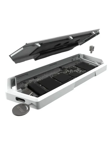 ASUS ROG Strix Arion White Edition Caja externa para unidad de estado sólido (SSD) Blanco M.2