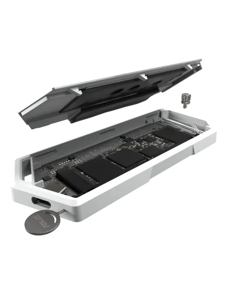 ASUS ROG Strix Arion White Edition Caja externa para unidad de estado sólido (SSD) Blanco M.2