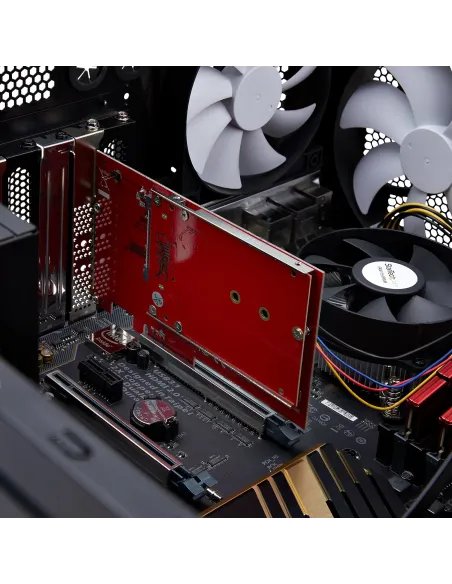 StarTech.com Adaptador M.2 a U.3 para SSDs M.2 NVMe - Conversor Adaptador de Host de Unidad M.2 PCIe a U.3 de 2,5 (SFF-TA-1001)