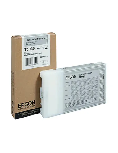 Epson Cartucho T603900 gris claro