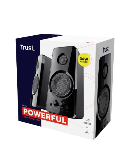 Trust Tytan Negro Alámbrico 18 W