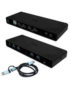 i-tec Universal Dual 4K Display Docking Station + Power Delivery 85W
