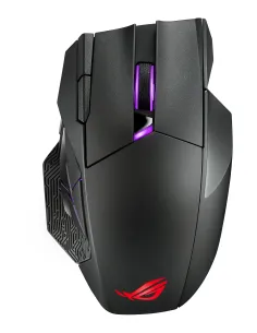 ASUS ROG Spatha X ratón Juego mano derecha RF Wireless + USB Type-C Óptico 19000 DPI