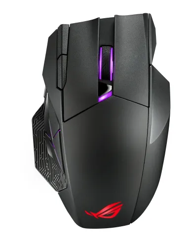ASUS ROG Spatha X ratón Juego mano derecha RF Wireless + USB Type-C Óptico 19000 DPI