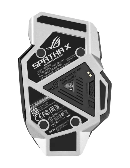 ASUS ROG Spatha X ratón Juego mano derecha RF Wireless + USB Type-C Óptico 19000 DPI