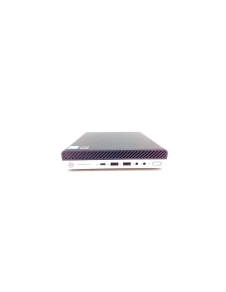 Ordenador reacondicionado mini hp 600 g4 - i5 - 8th - 8gb - 256gb m.2 - win 11 pro - sin cable trebol - wifi+antena