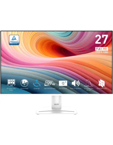 MSI Pro MP275W E2 pantalla para PC 68,6 cm (27") 1920 x 1080 Pixeles Full HD LED Blanco